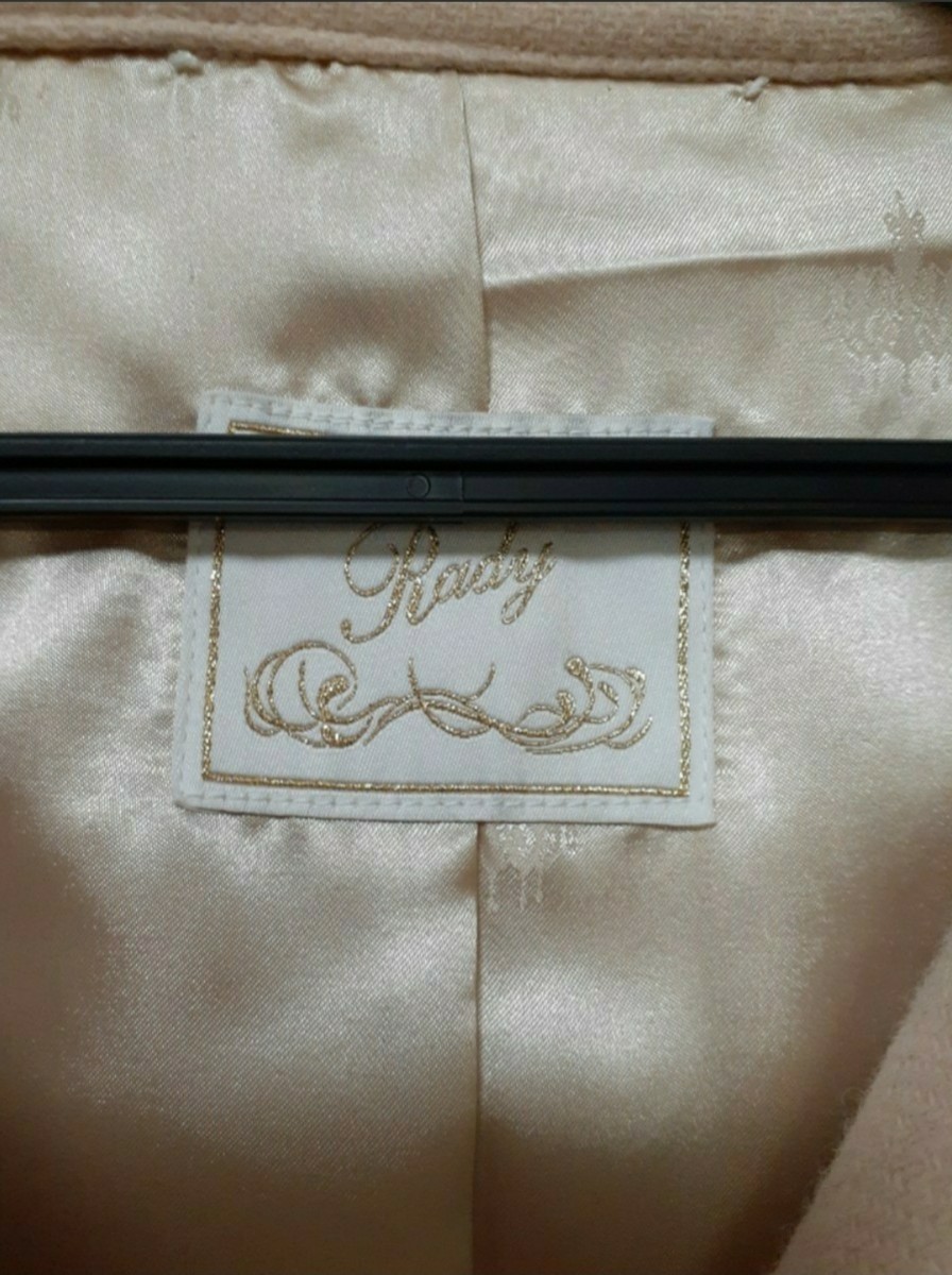 RadyフォックスファービジューダブルボタンコートMサイズ新品