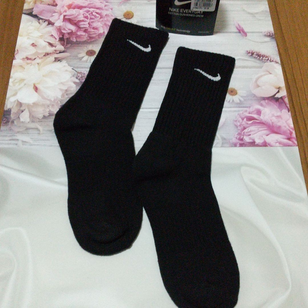 Paypayフリマ 新品 3足組 ナイキ Nike レディースソックス 長め 靴下 23 25cm ブラック ショートソックス Paypayフリマ 新品 3足組 ナイキ Nike レディースソックス 長め 靴下 23 25cm ブラック ショートソックス
