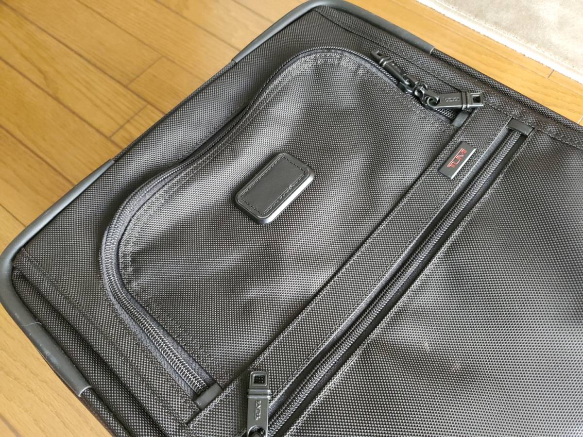 【中古】 TUMI 2輪 キャリーバッグ 22020 D2 ALPHA2 Travel International Expandable 2Wheel Carry-On スーツケース 22020D2_画像7