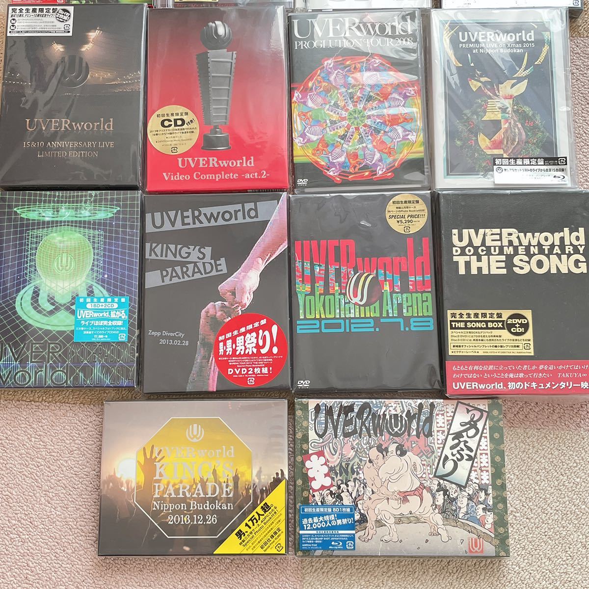 UVERworld DVDまとめ売り