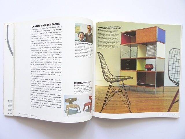  foreign book *1950 period. furniture photoalbum book@ desk chair desk chair interior Eames 