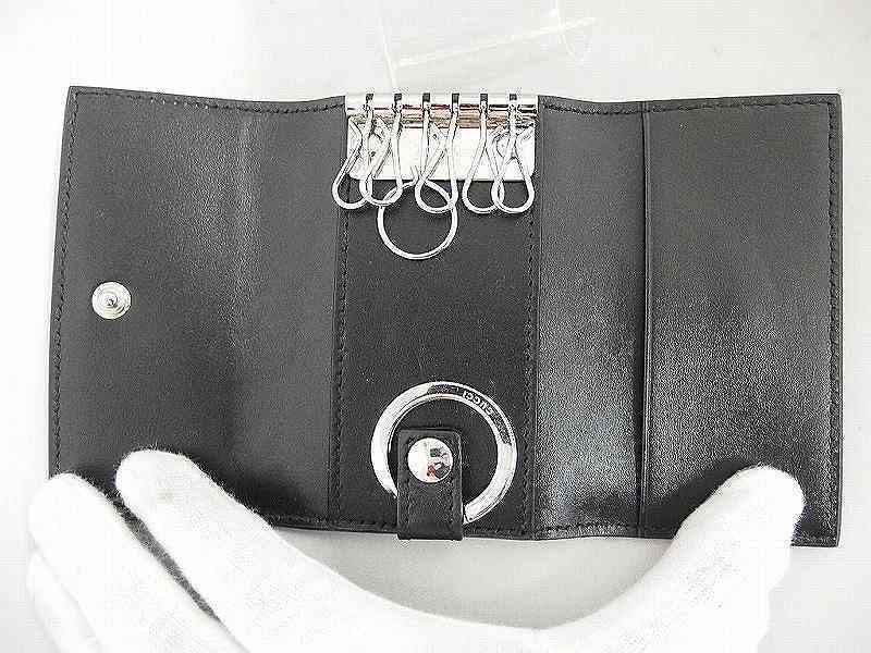 グッチ GUCCI 6連キーケース/GGエンボス/ブラック 黒 ブラック 625565