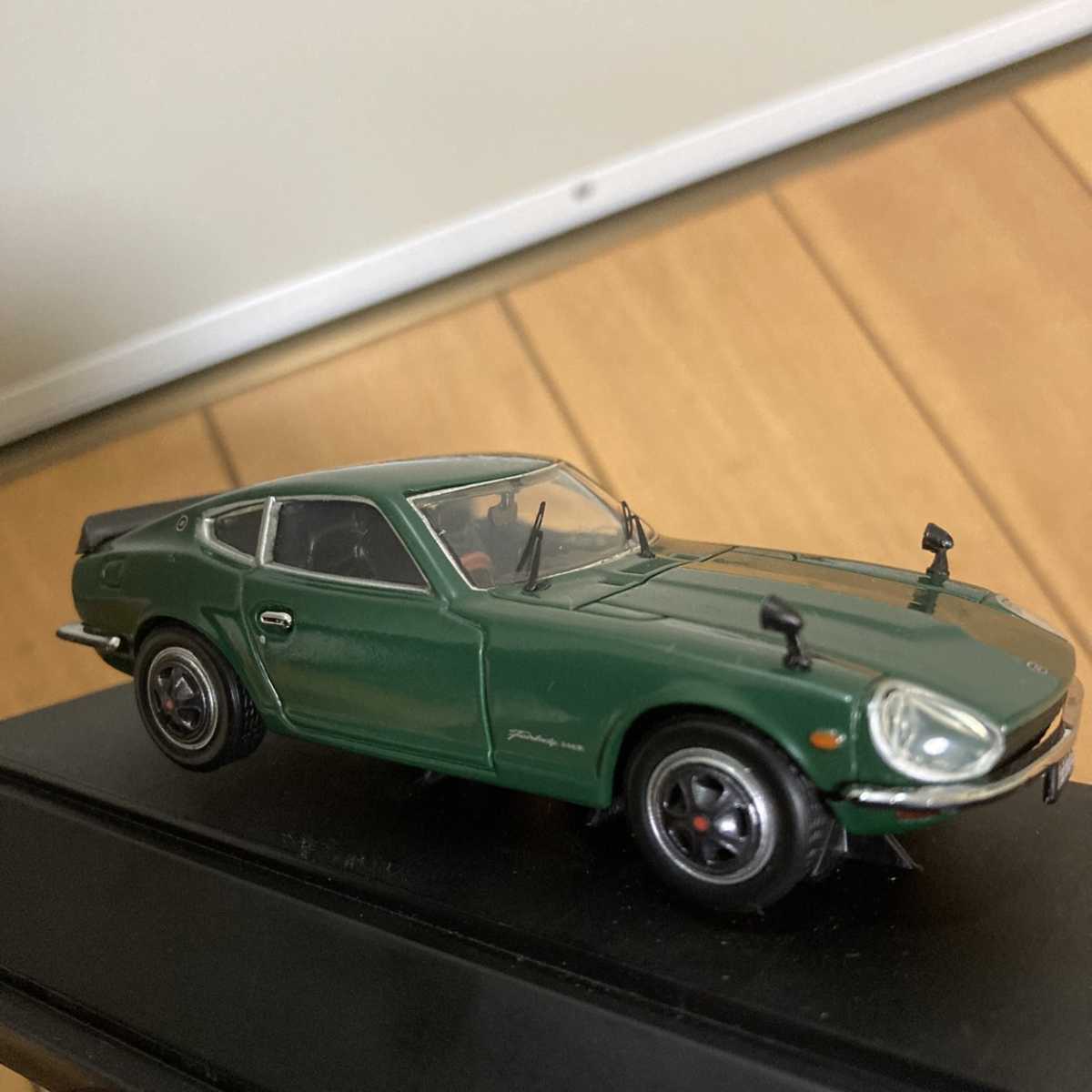 絶版 希少 エブロ 1/43 NISSAN 日産 フェアレディZ S30Z ミニカー モデルカー　イエロー ホワイト　グリーン　3台セット_画像6