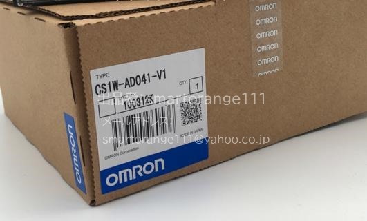 新品【☆引取可 東京発】OMRON/オムロン CS1W-AD041-V1 アナログ入力 
