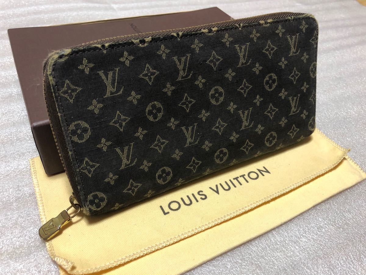 廃盤 LOUIS VUITTON ルイヴィトン モノグラム ミニラン ジッピー