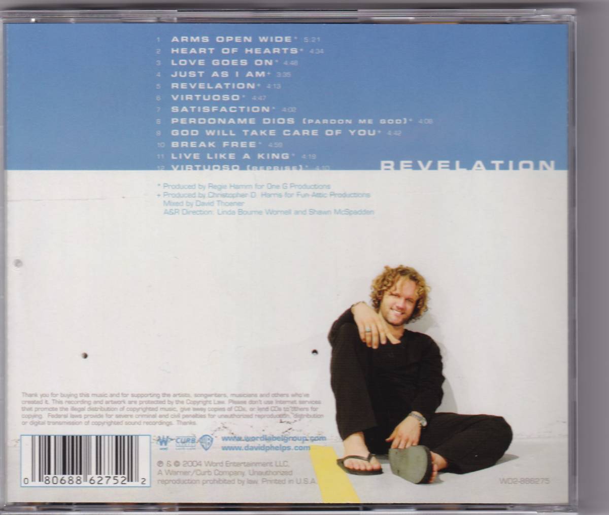 【AOR】DAVID PHELPS／REVELATION_画像2