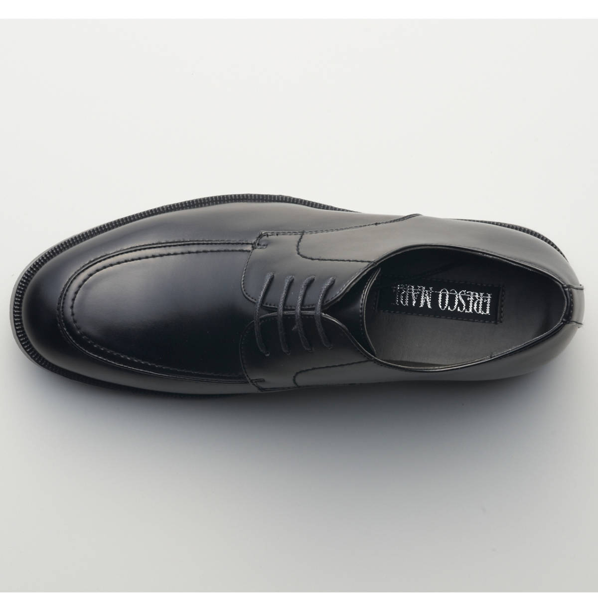 ビジネスシューズ メンズ ブラック 大きめ 革靴 メンズ 紳士靴 25.0cm ゆったり 幅広
