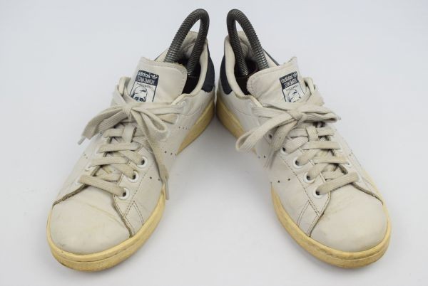 adidas★Stan smith【23.5/白×紺】レザー/ローカットスニーカー/スタンスミス◆J-190_画像2