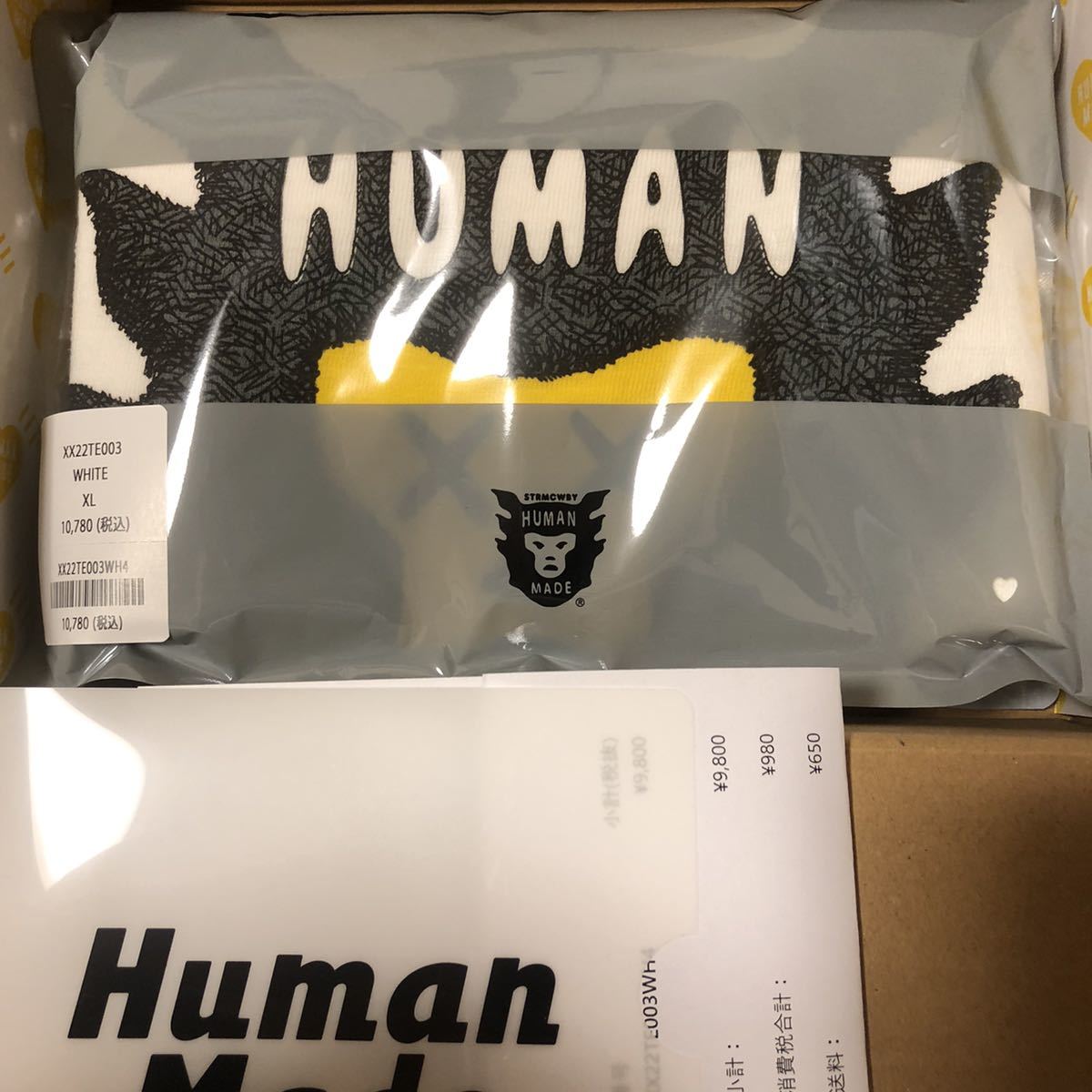 HUMAN MADE×KAWS Tシャツ ヒューマンメイド カウズ(XXL)✨-