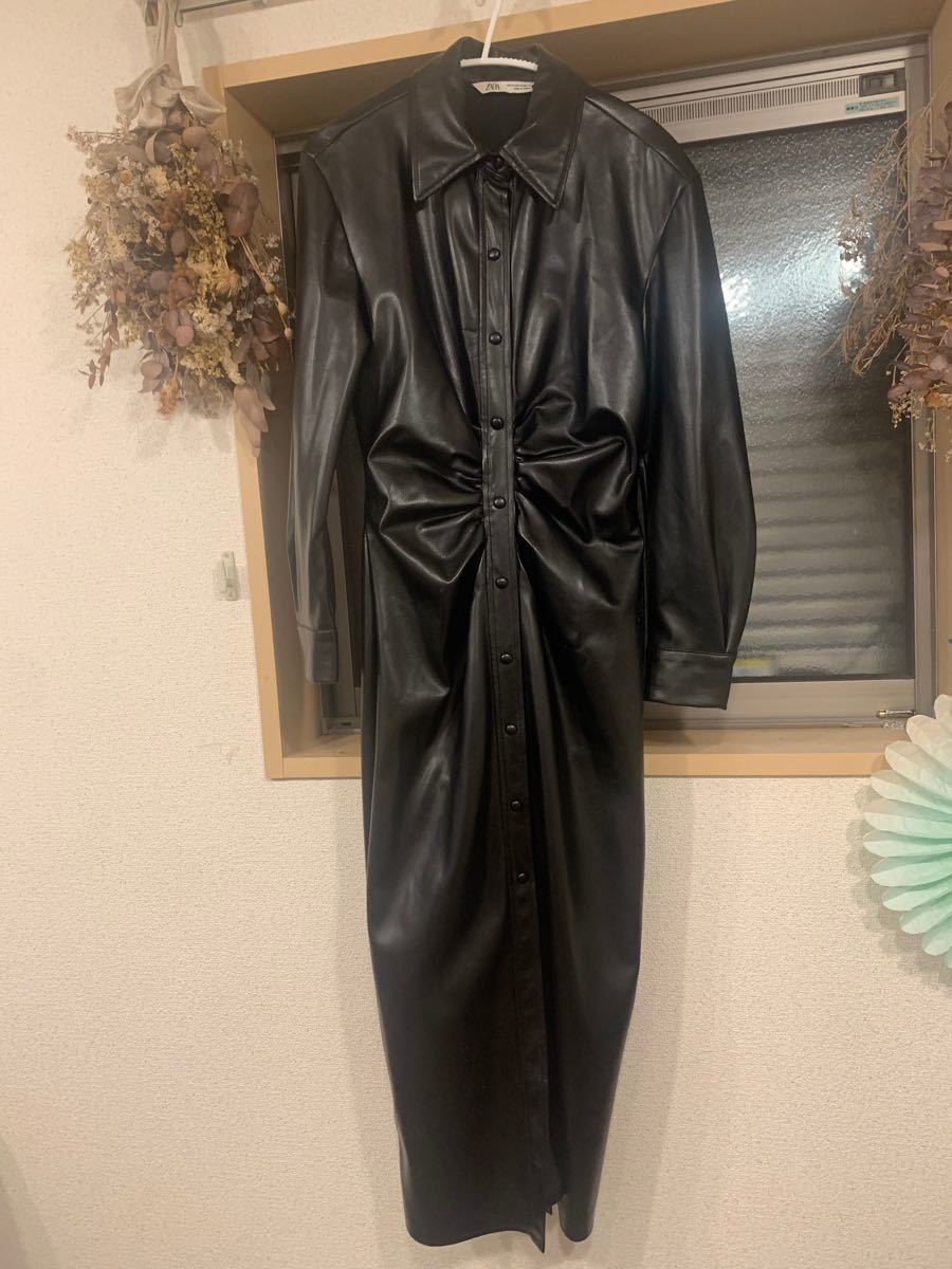 ZARA フェイクレザーワンピース|Yahoo!フリマ(旧PayPayフリマ) ZARA フェイクレザーワンピース|Yahoo!フリマ(旧PayPayフリマ)
