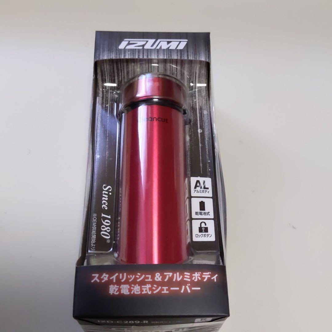 IZUMI回転式シェーバー IZD-C289-R (レッド)木村拓哉さん愛 IZUMI回転式シェーバー IZD-C289-R (レッド)木村拓哉さん愛