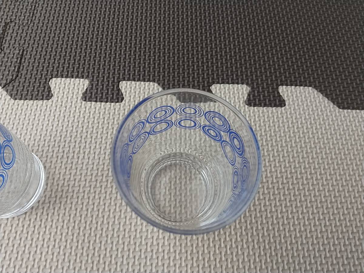 昭和レトロのガラスコップ 3個セット b_画像3