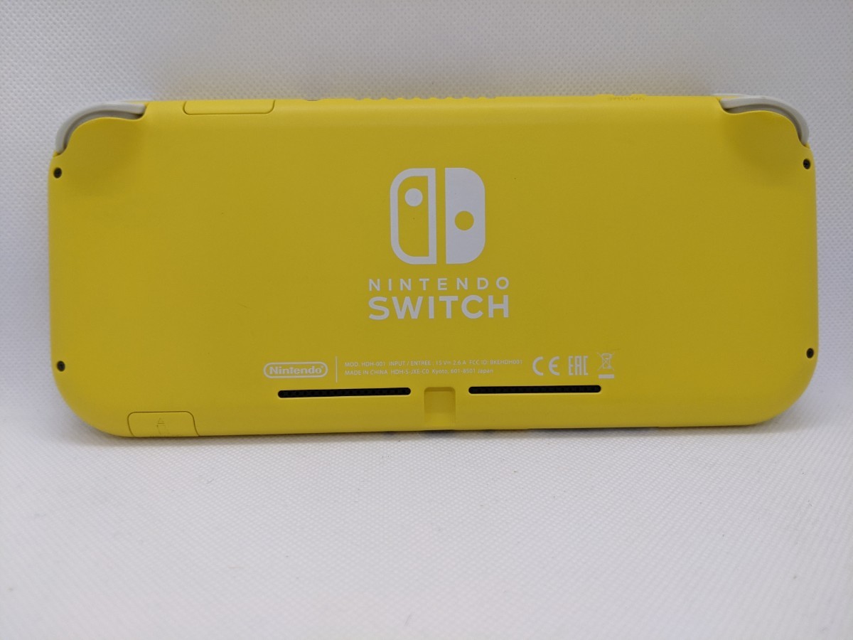 Nintendo Switch Lite イエロー 本体のみ ニンテンドースイッチライト 動作確認済