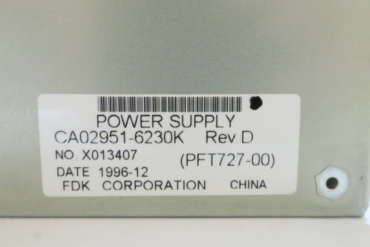 POWER SUPPLY CA02951-6230K 電源 Fujitsu FMV DESKPOWER TⅡ20 使用 動作品_画像6