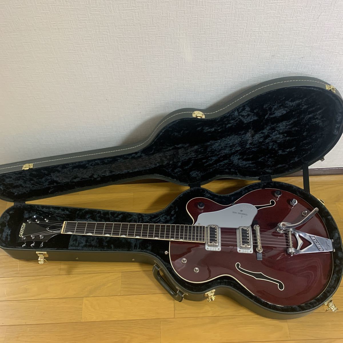 GRETSCH グレッチ TENNESSEE ROSE テネシーローズ JT04053072 MADE IN JAPAN 美品 エレキギター ハードケース_画像1