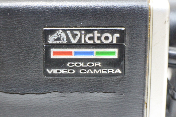 ◆Victor/ビクター カラービデオカメラ CV-F504 CANON V6x17 17-102mm 1：2.0 デジタルビューファインダー◆昭和 レトロ アンティーク_画像3