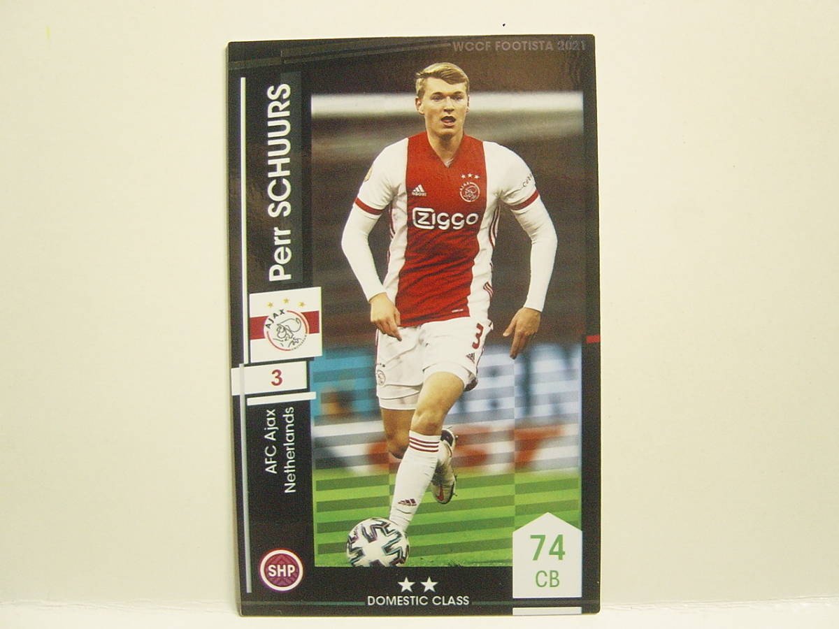 柔らかい Wccf Footista 21 ペール スフールス Ru前 Perr Schuurs 1999 Afc Ajax F21 Admin Highcourt