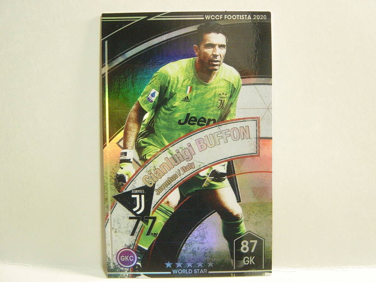 WCCF FOOTISTA 2020 EX ジャンルイジ・ブッフォン　Gianluigi Buffon 1978 Italy　Juventus FC 19-20　EX-R_画像1