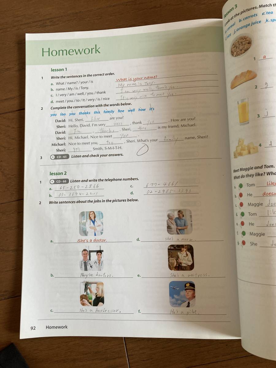 Time to Talk foundation green student's book A S 2冊セット　CD付 シェーン英会話　教材　基礎　初歩
