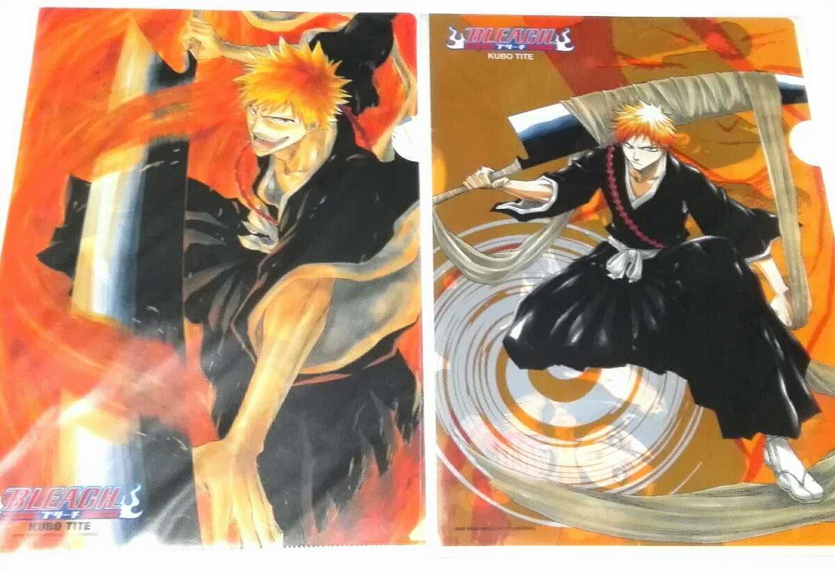 未開封品 BLEACH ブリーチ 原作絵 クリアファイル 下敷き 4点 未開封品 BLEACH ブリーチ 原作絵 クリアファイル 下敷き 4点