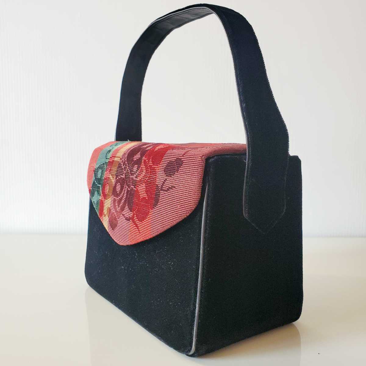 TOHPO ベロア 和装バッグ 鞄 かばん 和装小物 レディース着物バッグ _画像2
