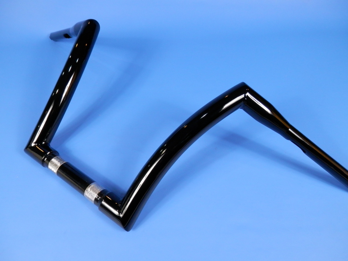 BIG-BAR 1-1/2 BIG-スプレッド・エイプハンガー　12インチ FATクランプ G-BL 新品　36-103_画像2