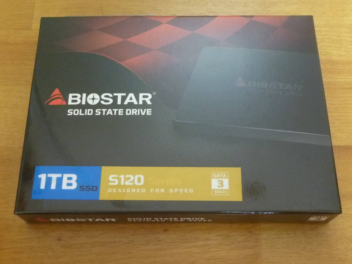 限定特価】 BIOSTAR 新品 2.5インチ S120-1TB 1TB SSD SATA 256GB