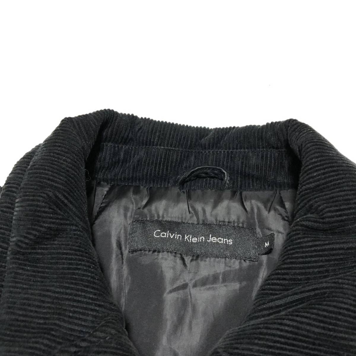 Calvin Klein Jeans カルバン クライン コーデュロイジャケット ビンテージ ブラック キルティング / Levi''s デニムジャケット_画像3