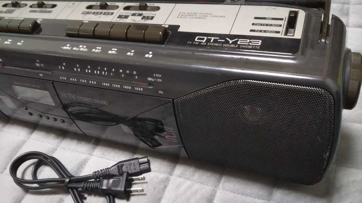 Yahoo!オークション - SHARP シャープ ラジカセ QT-Y23 ステレオ Yahoo!オークション - SHARP シャープ ラジカセ QT-Y23 ステレオ
