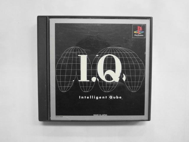 PS21-028 ソニー sony プレイステーション PS 1 プレステ I.Q インテリジェントキューブ パズル サイコロ レトロ ゲーム ソフト_画像1
