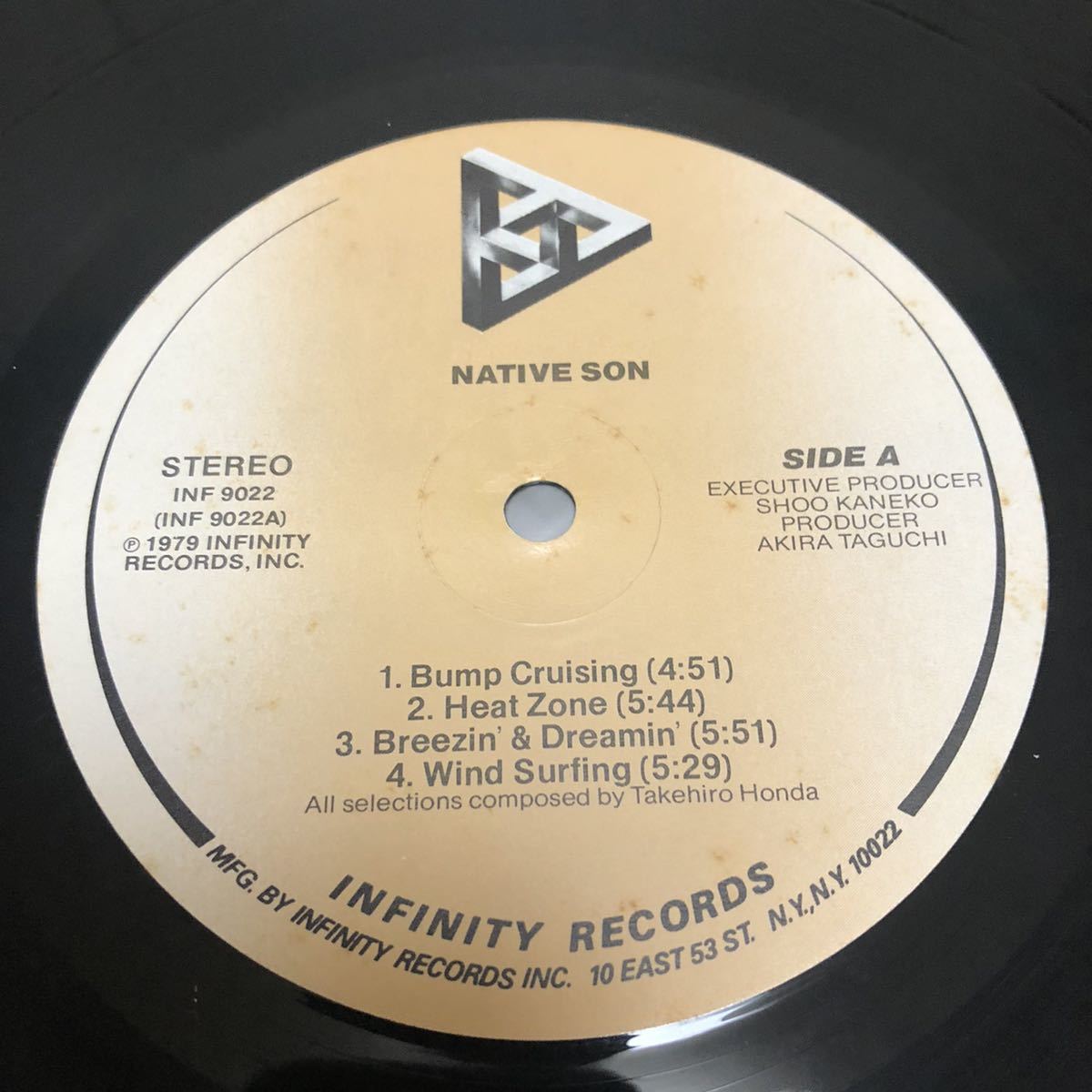 NATIVE SONneitib солнечный /[US запись ]LP запись / INFINITY RECORDS 9002 / мир Fusion мир моно /