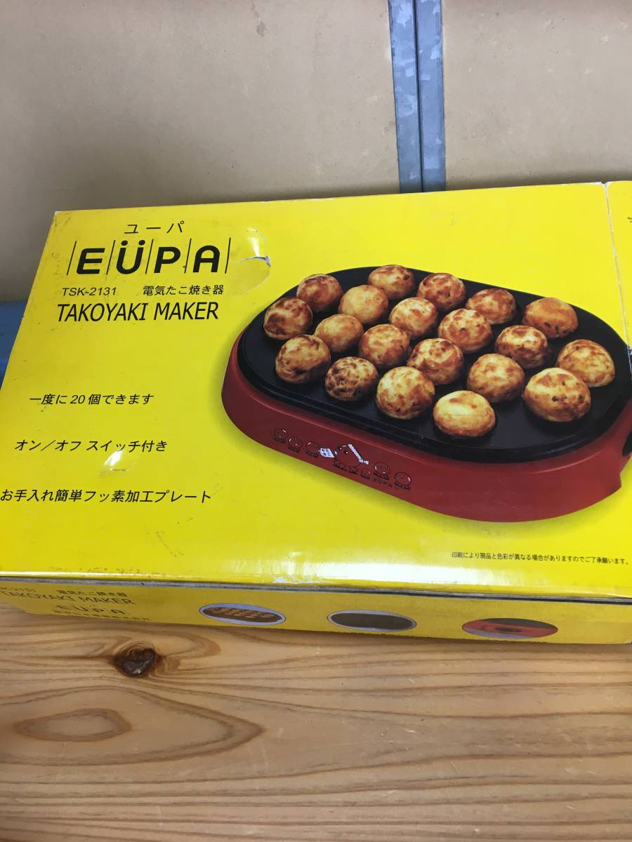 【AJM】300円即決！EUPA ユーパ たこ焼き器 TSK-2131_画像1