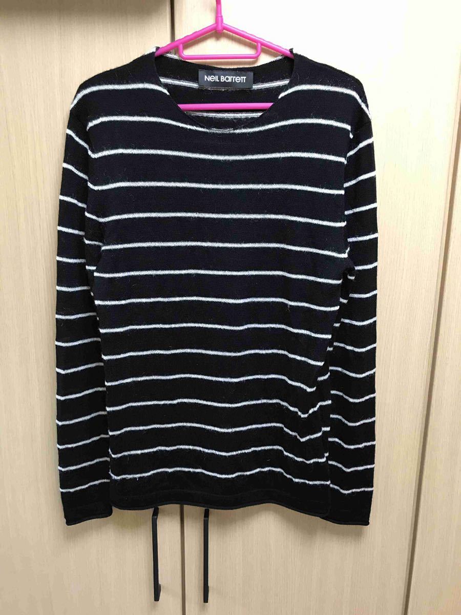 国内正規 18SS Neil Barrett ニールバレット ボーダー ニット XS