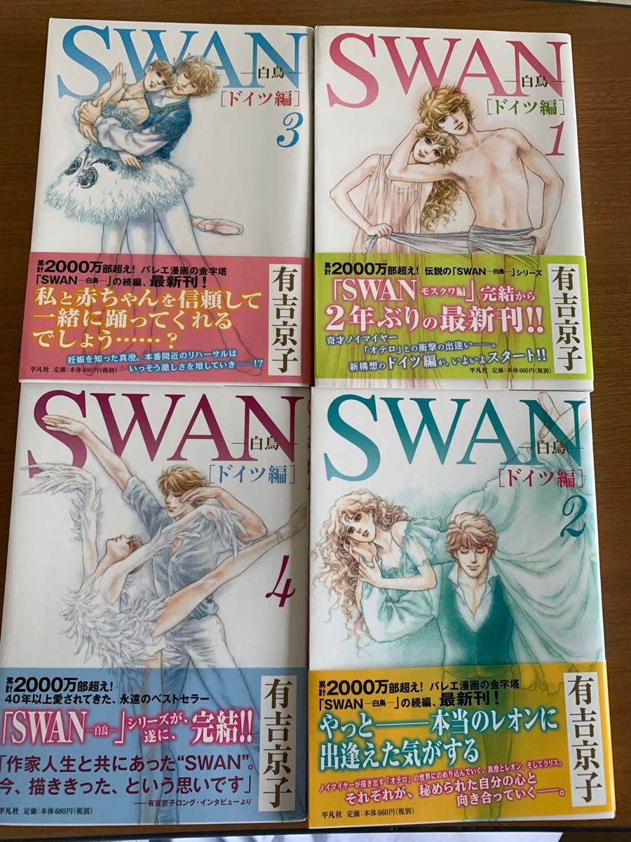 SWAN 　白鳥　モスクワ編　有吉京子