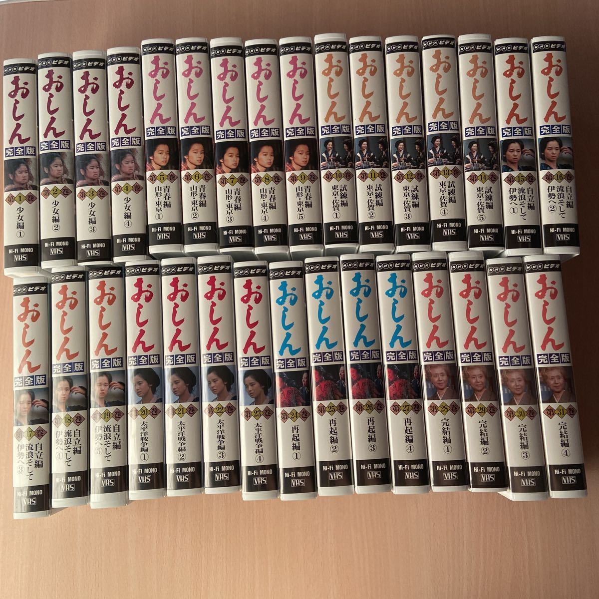 お買得!】 VHS おしん 全巻 新品未開封 abamedyc.com