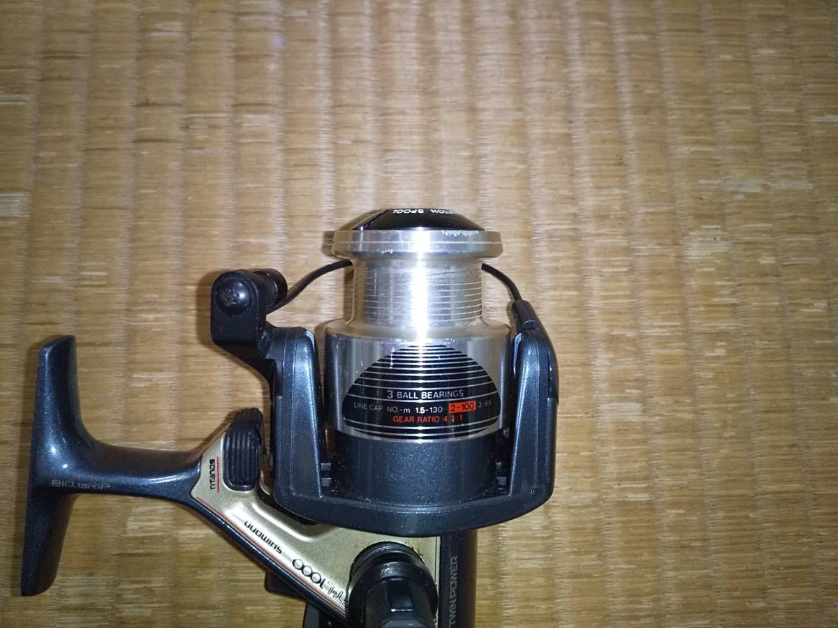 シマノ スピニングリール チタノス ツインパワー GT-L1000 シマノ スピニングリール チタノス ツインパワー GT-L1000