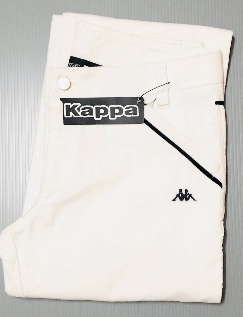 激安の 新品！Kappa Golf カッパ ホワイト パンツ レディース L 11号