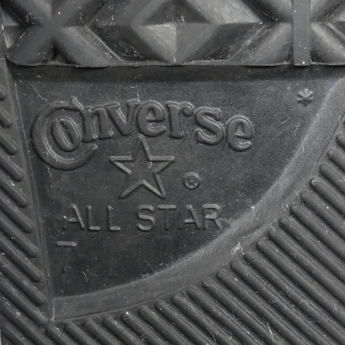 即決★CONVERSE★25.5cm レザーハイカットスニーカー コンバース メンズ 7 金 ゴールド 8ホールシューズ 本革 オールスター パイソン型押し