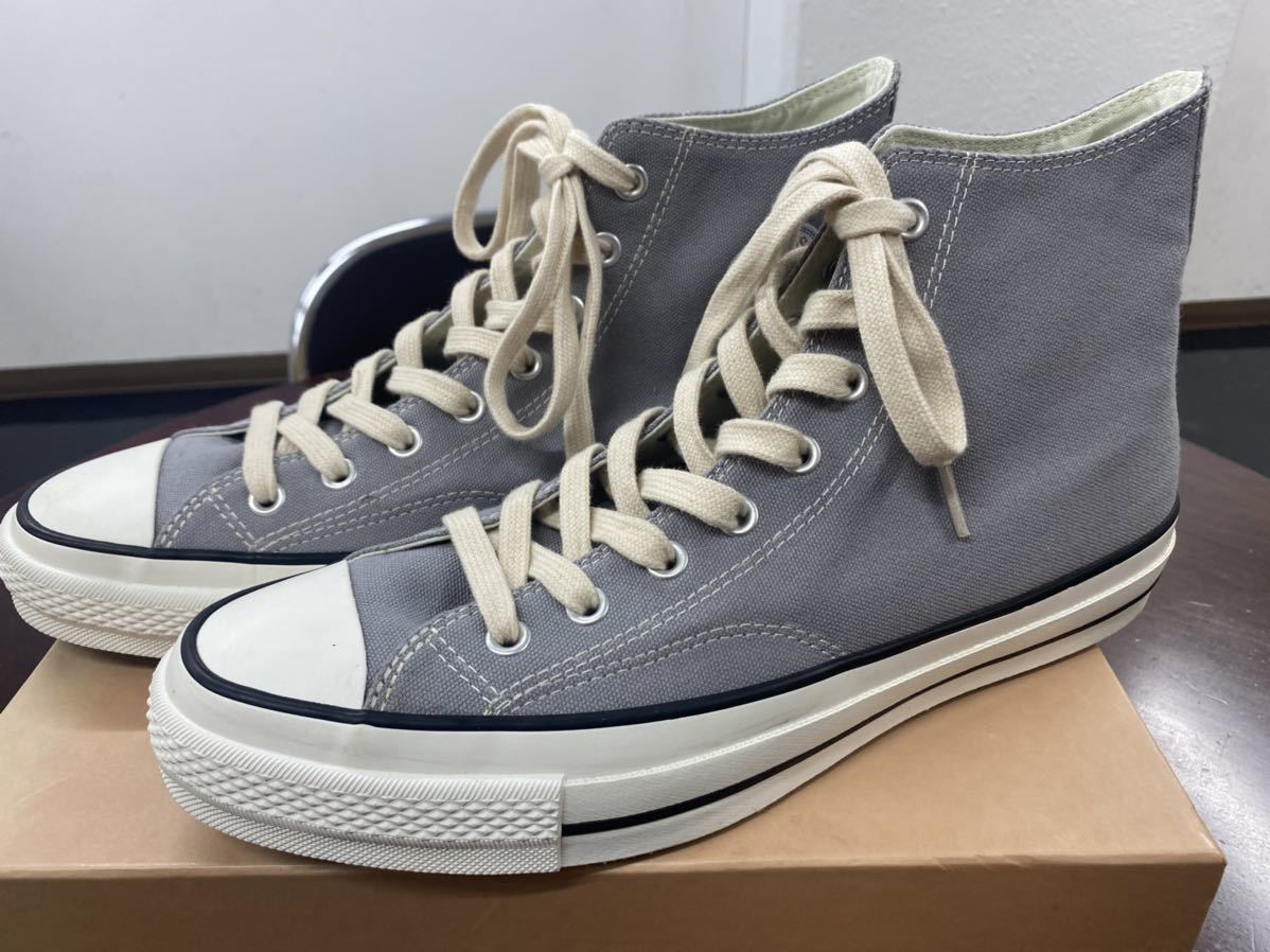 12ss CONVERSE ADDICT CHUCK TAYLOR CANVAS HI GRAY 30センチ 新品