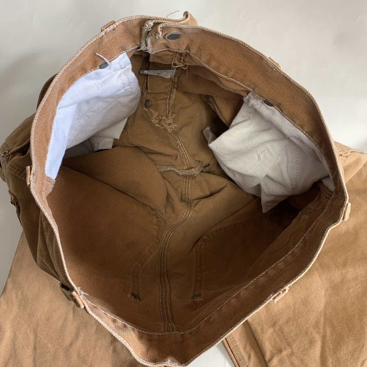 70s Carhartt ダブルニー ダック ペインターパンツ W32 70s Carhartt ダブルニー ダック ペインターパンツ W32