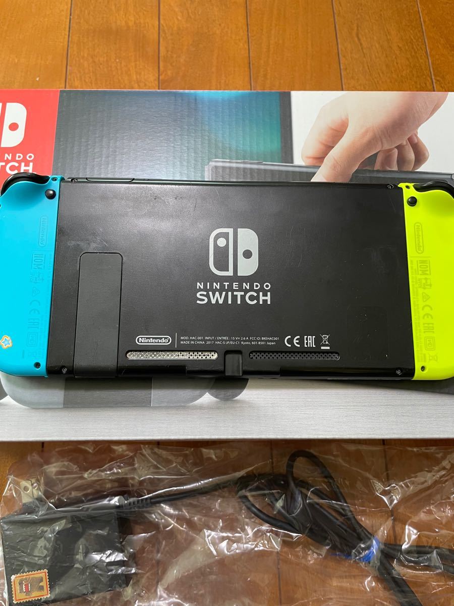 【いいねありがとうございます！】Nintendo Switch 本体（sdカード128GB付）