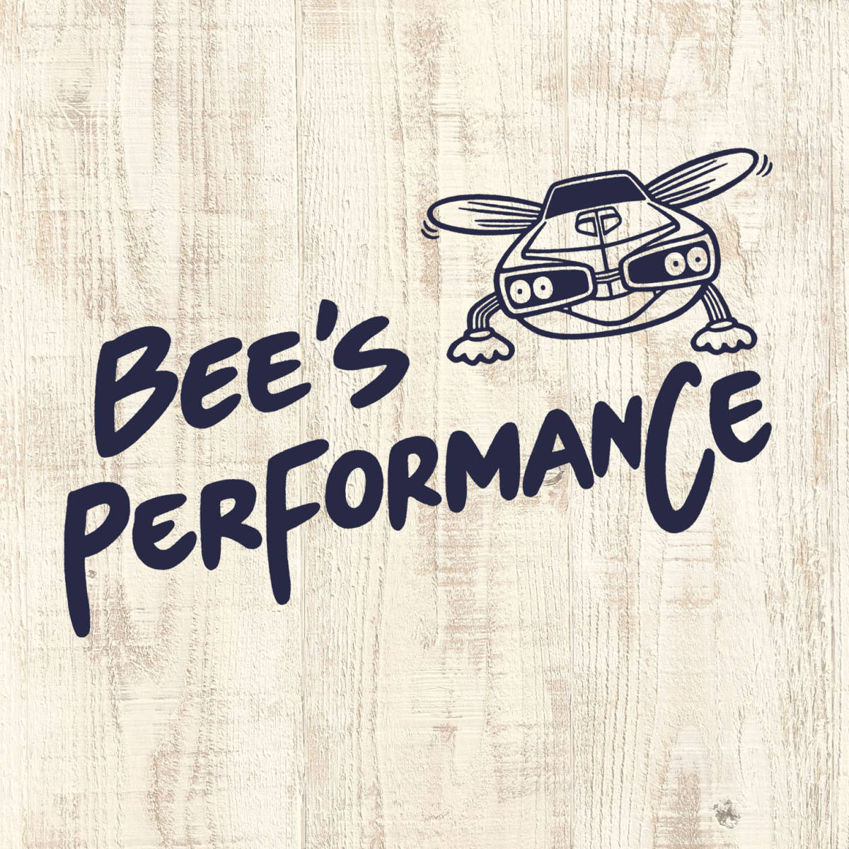 ■BEE'S PERFORMANCE Tシャツ■Mサイズ（グレ－xネイビー）DODGE BEE MOPAR　ダッジ　MOPAR　アメリカアメ車_画像2