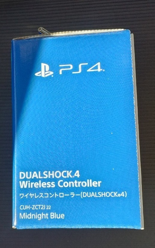 ワイヤレスコントローラー DUALSHOCK4 SONY ミッドナイトブルー ☆新品未開封品☆