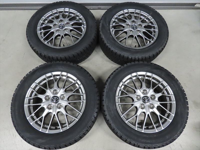 ガリ傷無 2018年 新品スタッドレス ノア ヴォクシー 純正BBS 205/60R16