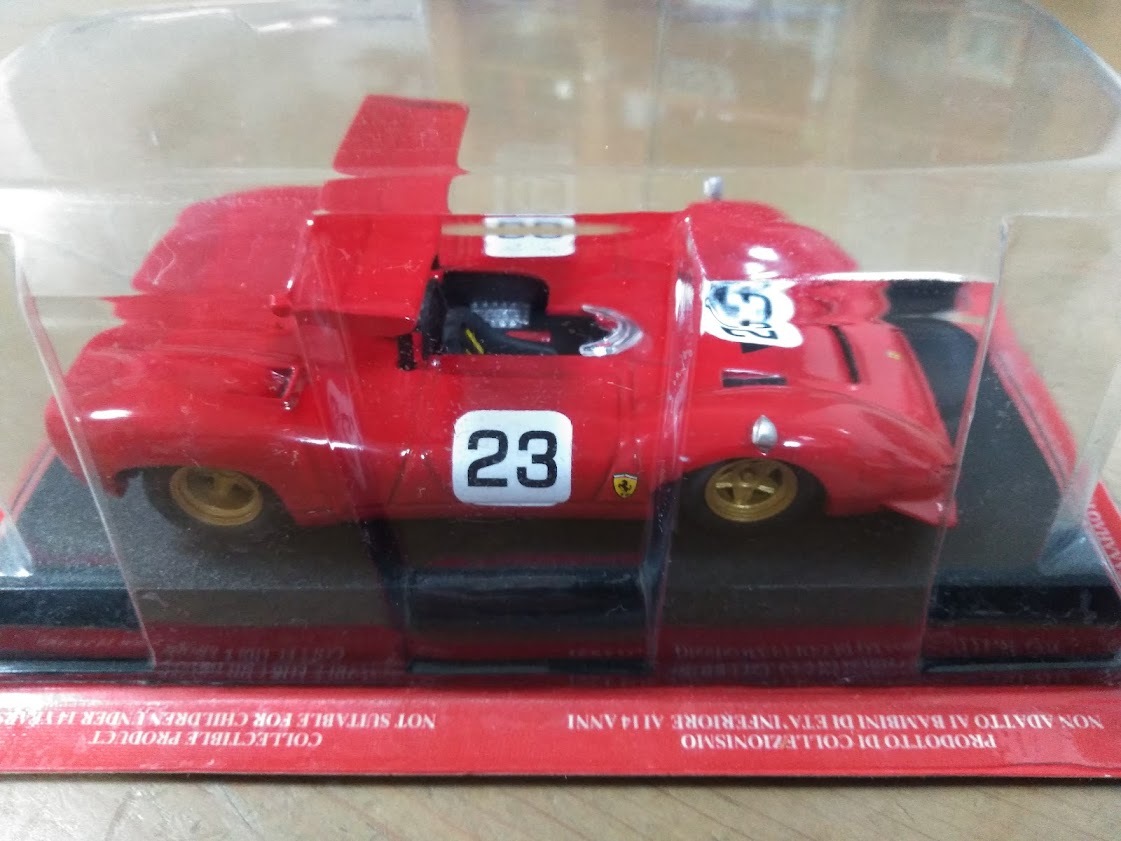 フェラーリ ６１２ カンナム レーシング 1/43 アシェット 新品 未開封 FERRARI CAN AM Hachette_画像2