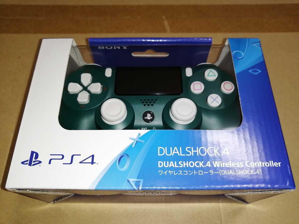 新品　PS4 ワイヤレスコントローラー DUALSHOCK 4 アルパイン・グリーン