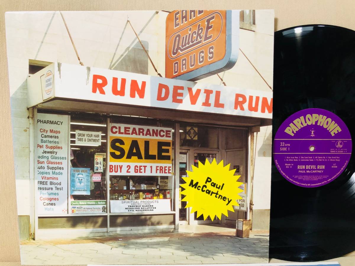 感謝価格】 Paul McCartney Run Devil ポール マッカートニー econet.bi