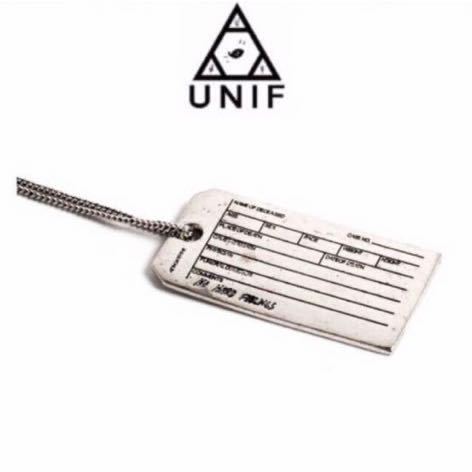【新品】UNIF toe tag necklace ゴシック　ネックレス　病み　ユニセックス　地雷　サイバー