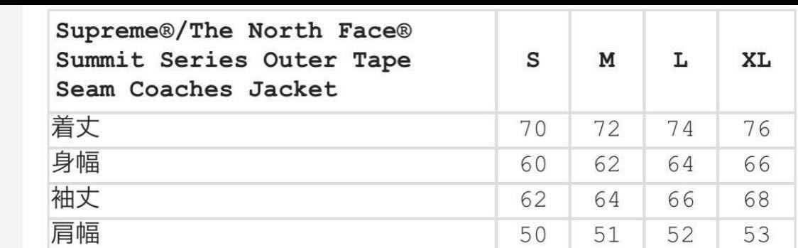 Supreme The North Face Summit Series Outer Tape Seam Coaches Supreme The North Face Summit Series Outer Tape Seam Coaches