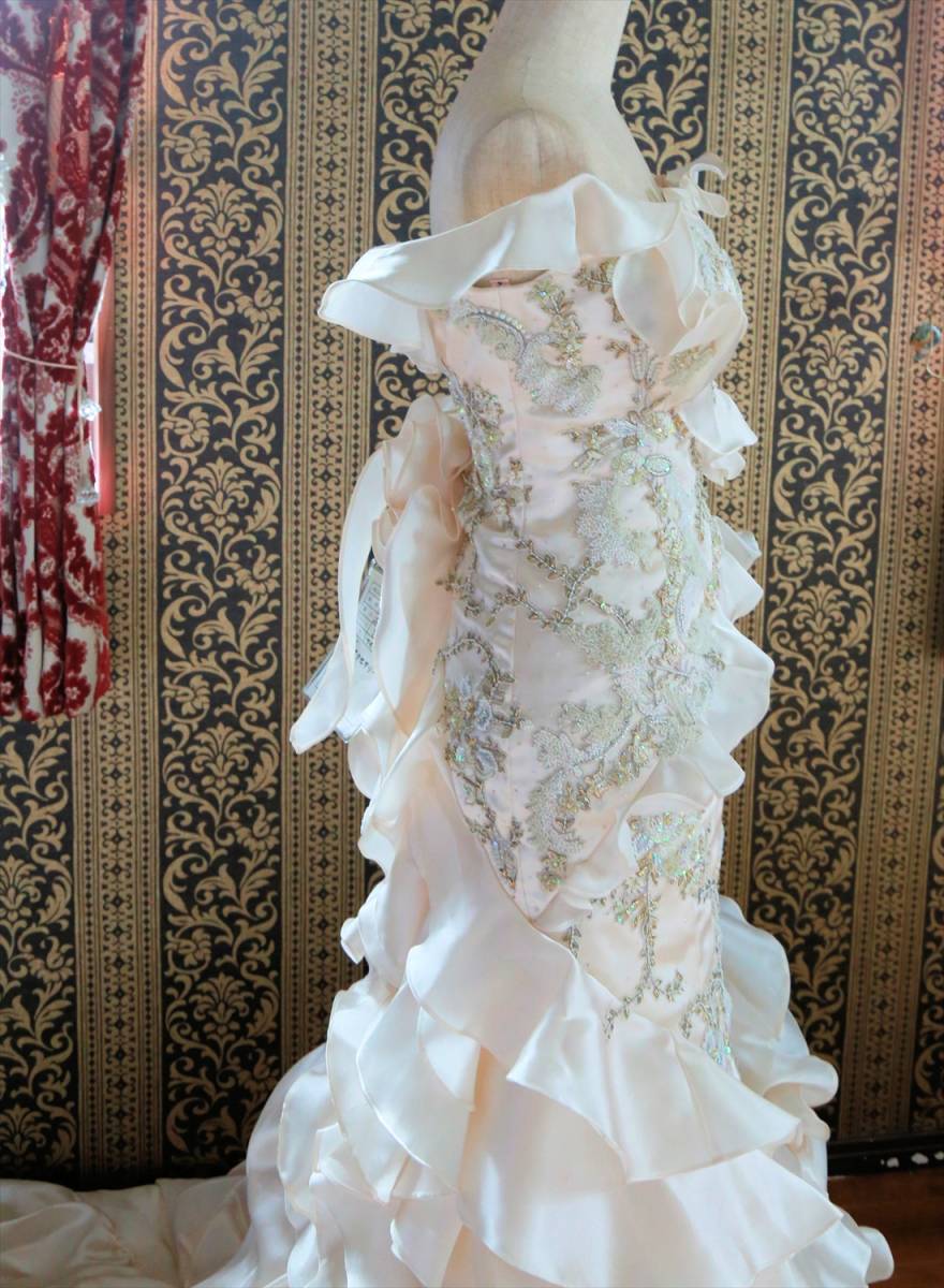  Stella te Libero stella de libero mermaid line. high class wedding dress 7 number S size free shipping kinali